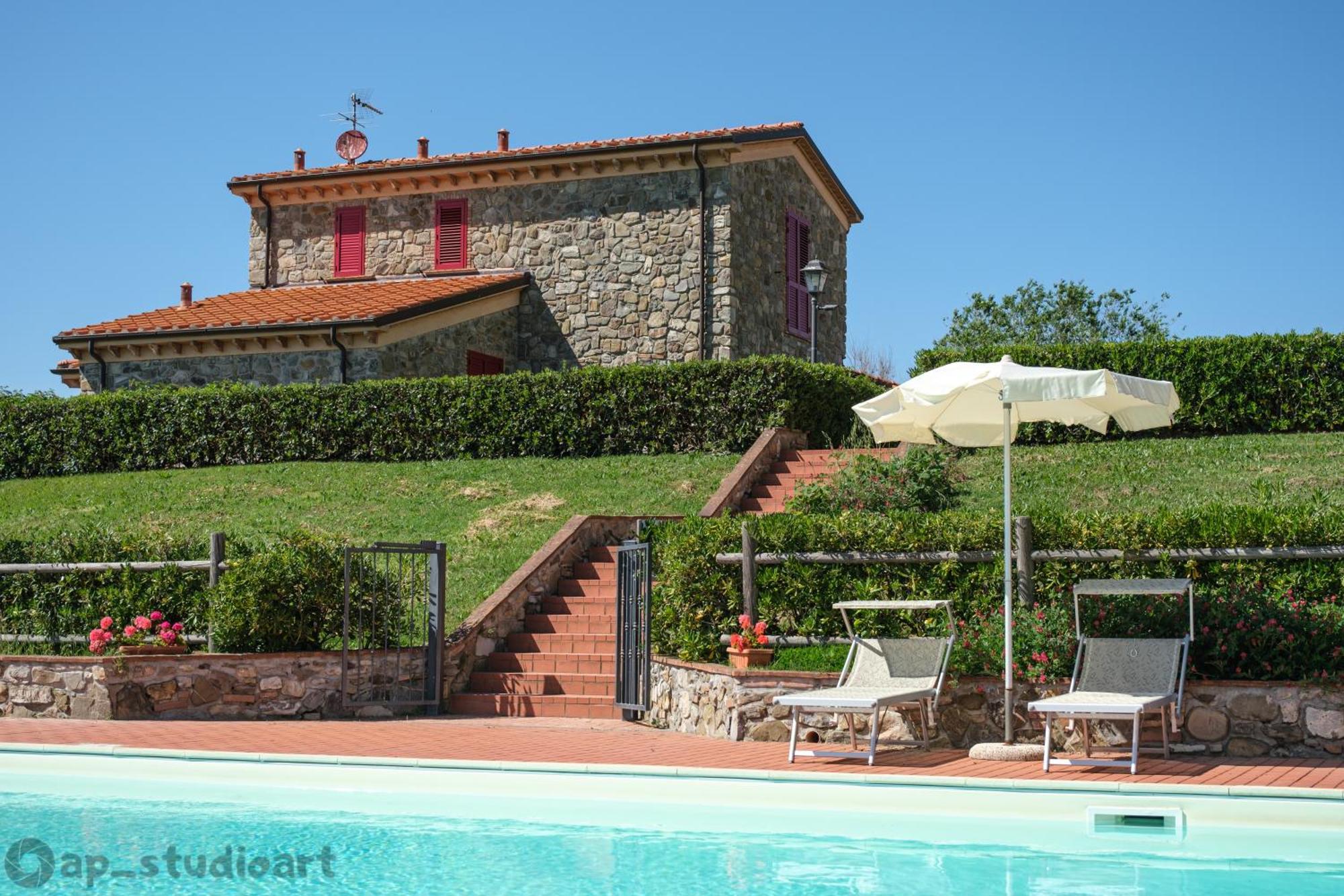 Il Poggio Della Pieve Apartments Santa Luce Exteriér fotografie